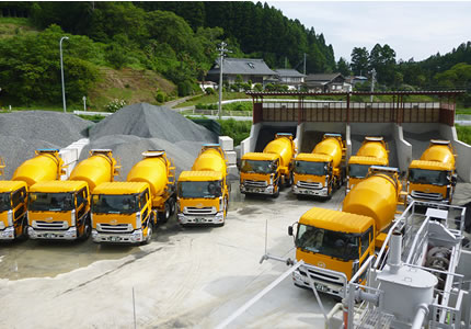 復興作業の現場